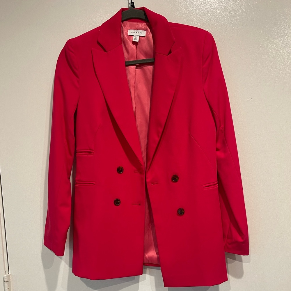 TOP SHOP PINK Blazer, size 2